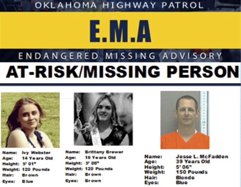 Encuentran siete cuerpos durante la búsqueda de adolescentes desaparecidos en Oklahoma