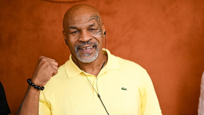 El exboxeador estadounidense Mike Tyson.