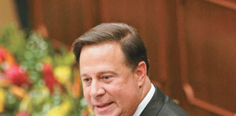 Expresidente de Panamá Juan Carlos Varela