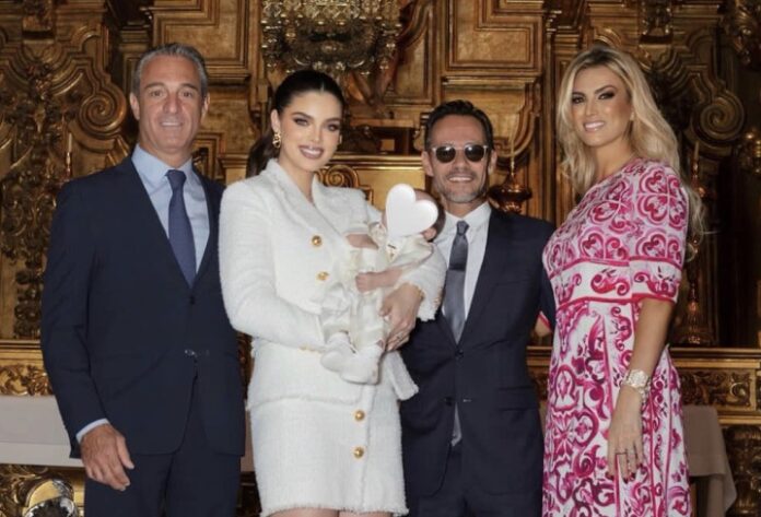 Carlos Slim Domit, Nadia Ferreira Muñiz, Baby Muñiz, Marc Anthony y María Elena Torruco