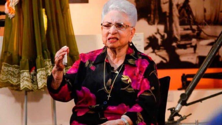 La veterana locutora María Cristina Camilo cumple hoy 106 años
