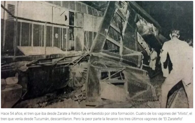 El domingo sangriento del peor choque de trenes de la Argentina