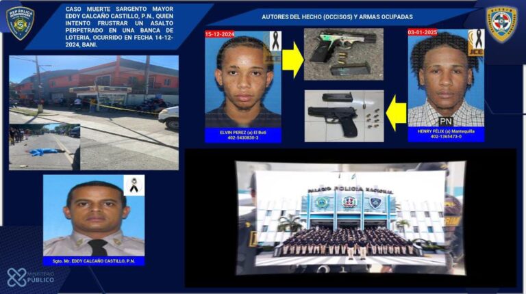 Policía mata a Henry Feliz “Mantequilla”, acusado de quitarle la vida a un sargento