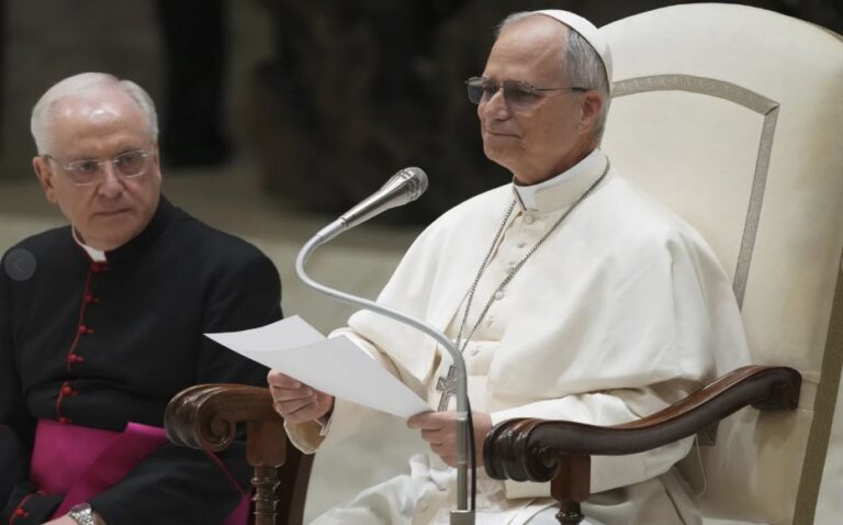 El papa León XIV