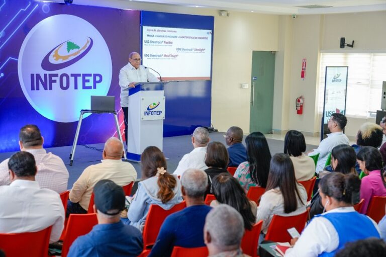 INFOTEP y USG LATAM imparten taller internacional sobre Construcción Ligera
