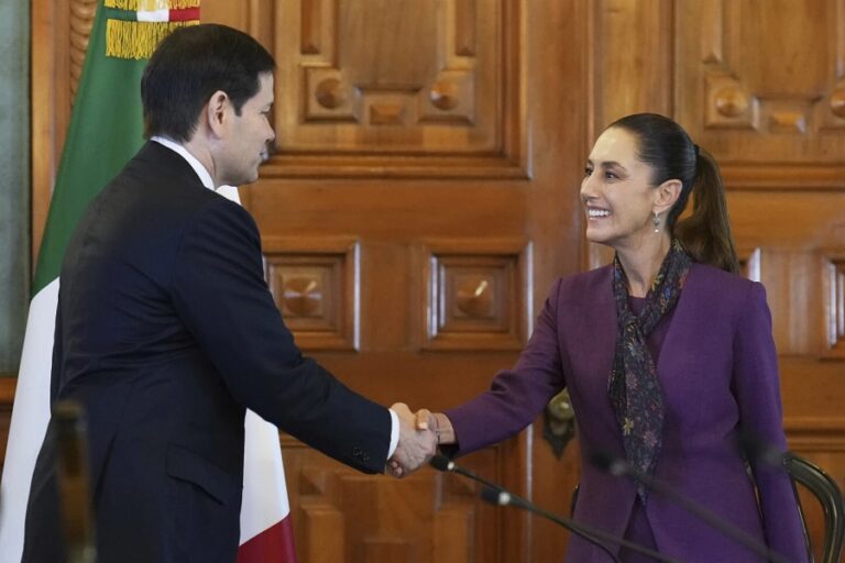 Rubio dice que México y EEUU reforzarán su colaboración en materia de seguridad