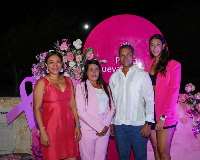 Playa Nueva Romana se viste de rosa en una jornada social y deportiva con propósito