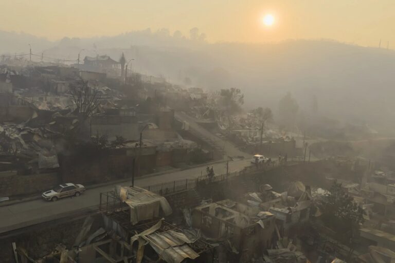 incendios forestales en Chile