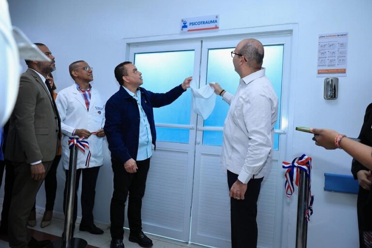 Hospital Ney Arias Lora inaugura¨Unidad de Psicotrauma¨para atención integral de pacientes