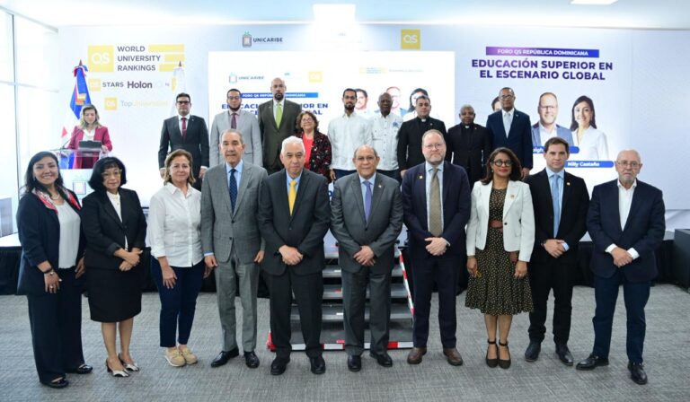 QS, UNICARIBE y MESCYT realizan Foro Educativo Superior para consolidar a RD como destino académico internacional