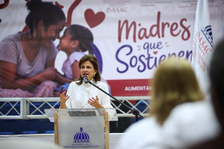 Raquel Peña da inicio a “Madres que Sostienen” jornada nacional de apoyo